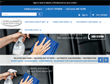 Tablet Screenshot of carwashshop.it